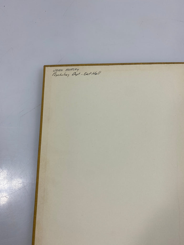 Psychodiagnostic by Hermann Rorschach 1942 English Translation HC