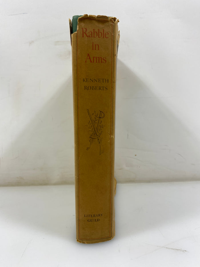 Rabble in Arms by Kenneth Roberts 1947 HCDJ BCE