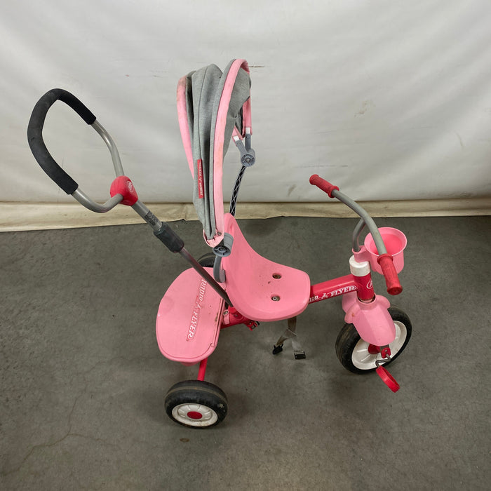 Radio Flyer Pink 4-in-1 Stroll n' Trike