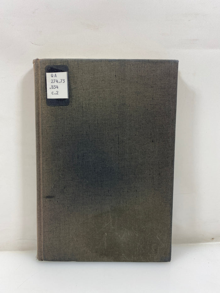 Random and Restricted Walks by Barber/Ninham Ex-library 1970 HC
