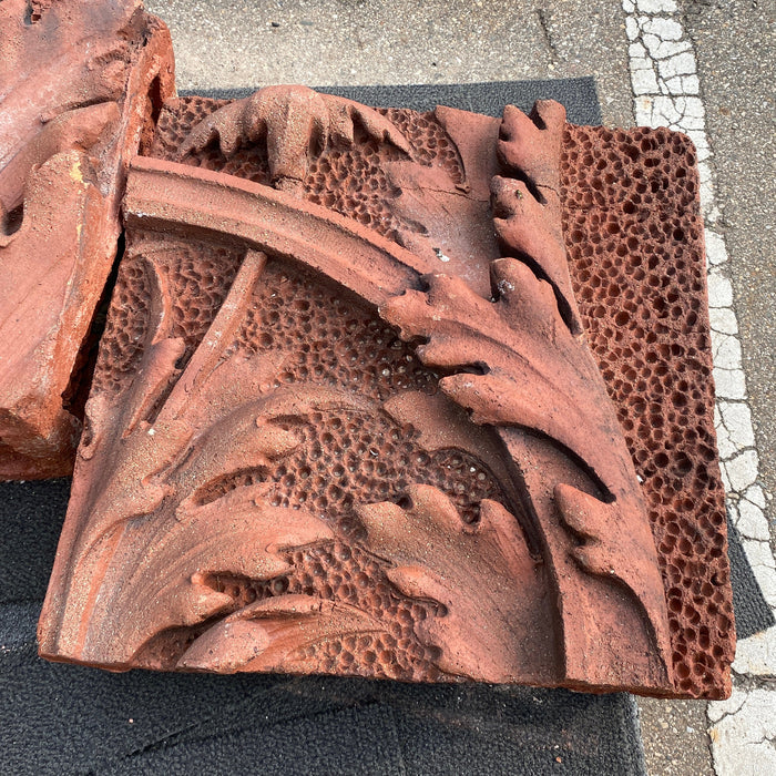 Red "Sandstone" Old Lansing Architecture Piece #10