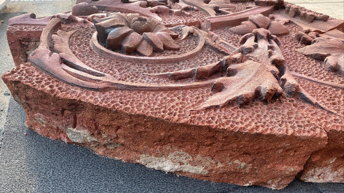 Red "Sandstone" Old Lansing Architecture Piece #4