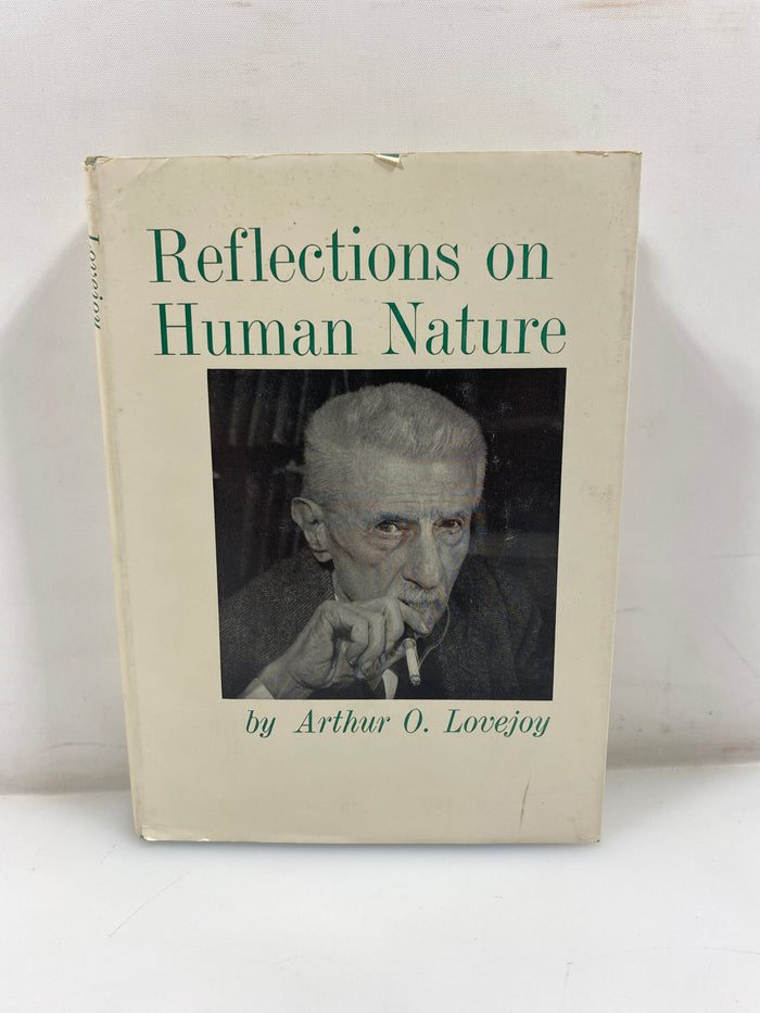 Reflections on Human Nature by Lovejoy 1961 HCDJ