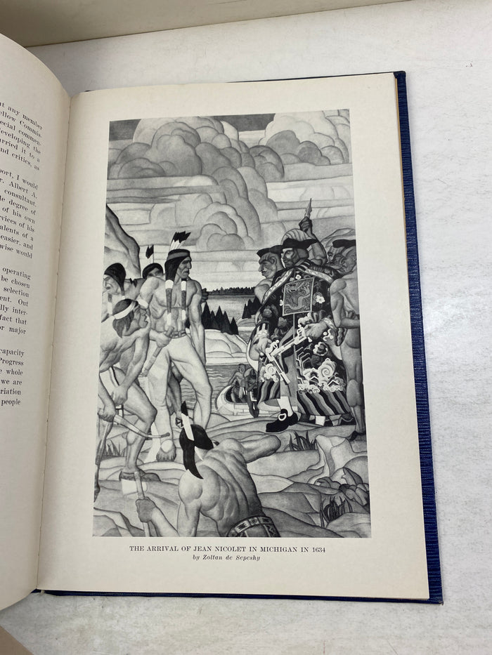 Report of the Michigan Progress Commission Chicago 1933 HC