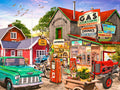 Diamond Painting Rest Area 36.6" x 27.6" (92.8cm x 69.9cm) / Square with 84 Colors including 2 ABs and 3 Fairy Dust Diamonds / 104,813
