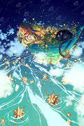 Diamond Painting River of Dreams 22" x 33" (55.8cm x 83.6cm) / Square with 72 Colors including 1 Iridescent Diamond and 5 Fairy Dust Diamonds / 75,264