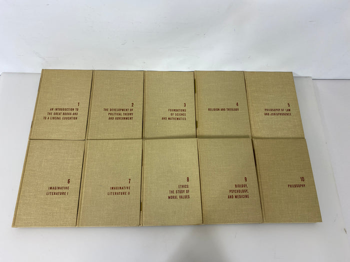 Set of 10 The Great Ideas Program 1-10 1959-63 Adler HC