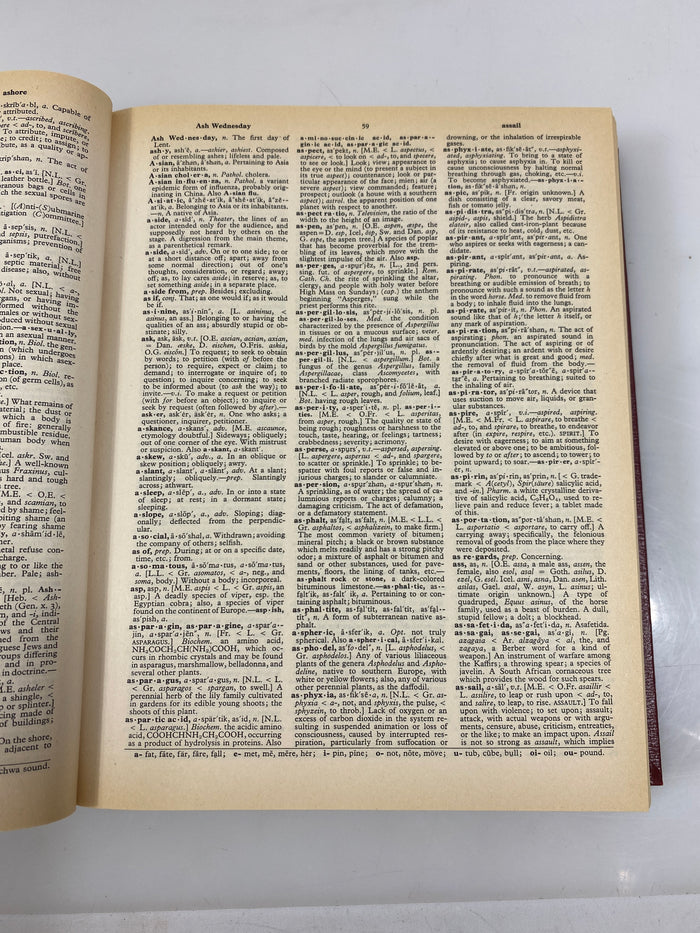 Set of 2: The Lexicon Webster Dictionary Encyclopedic Edition 1983 HC