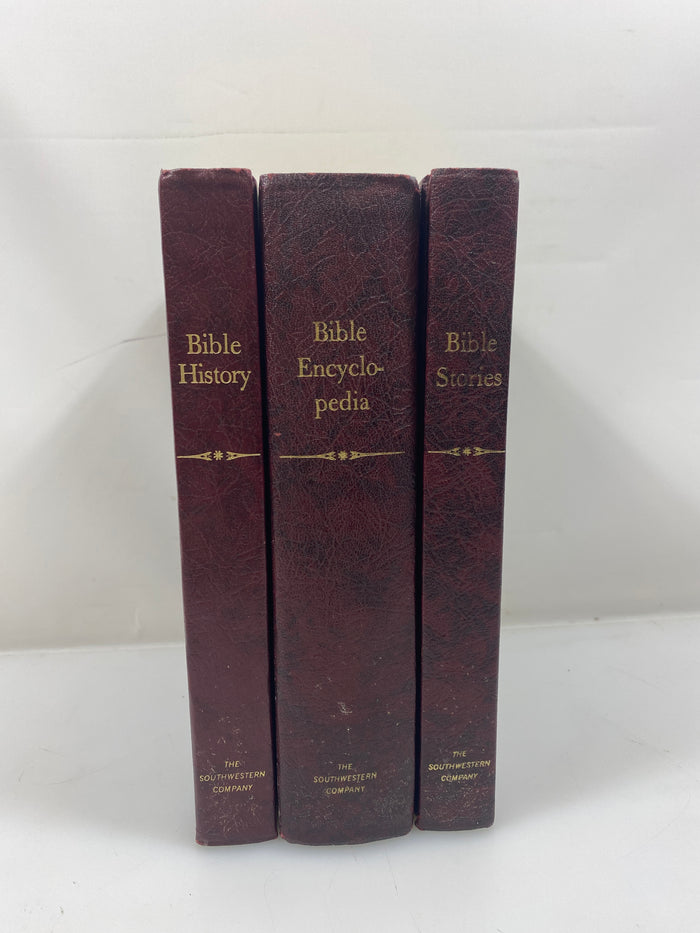 Set of 3: Bible History/Encyclopedia/Stories by Martin 1964-66 HC