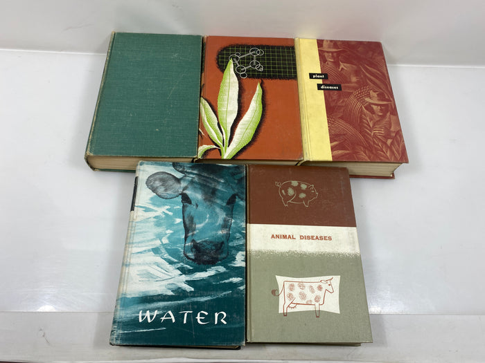 Set of 5 Yearbook of Agriculture 1948,51,53,55,&56 USDA HC