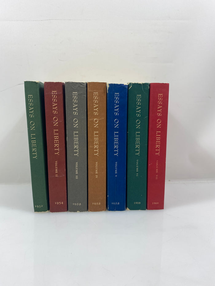 Set of 7: Essays on Liberty Vol I-VII 1952-1960 SC
