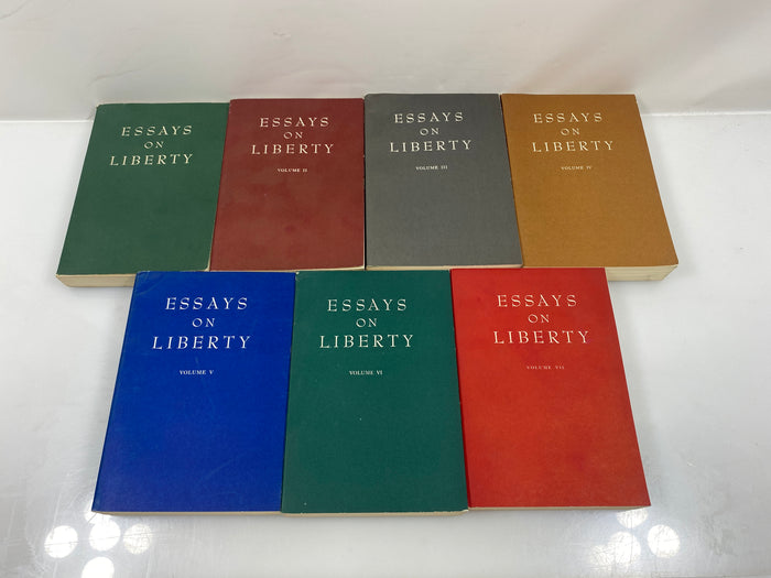 Set of 7: Essays on Liberty Vol I-VII 1952-1960 SC