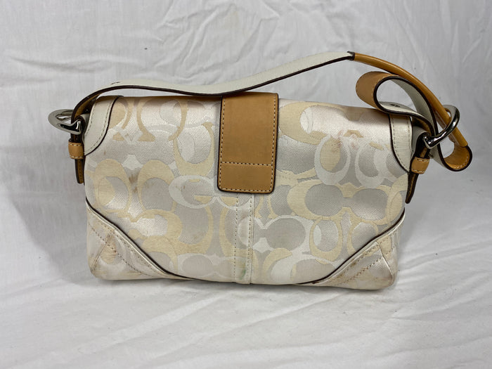 Coach Signature Jacquard Shoulder Bag