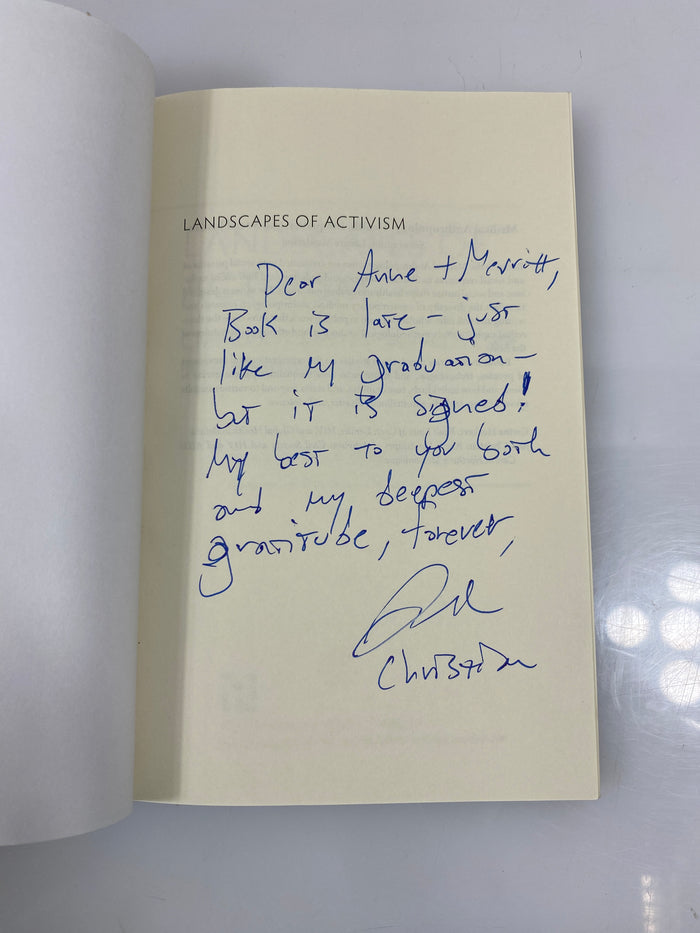 Signed Landscapes of Activism by Joel Christian Reed 2018 SC