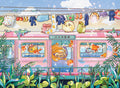 Diamond Painting Snorkel Train 35" x 25.6" (88.9cm x 65cm) / Square with 79 Colors including 2 ABs and 6 Fairy Dust Diamonds / 93,177