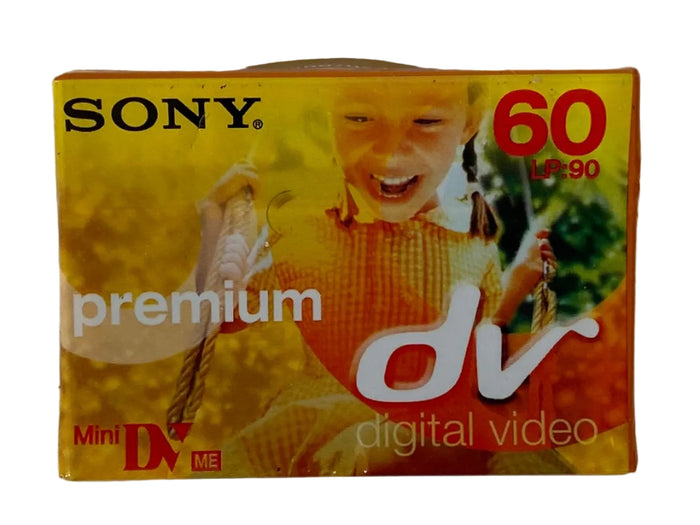 Sony MiniDV LP 90 Premium Digital Video Cassette 60 *NEW*