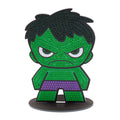 Diamond Painting Sparkle Pals™ - Hulk 14.3x9.2cm / Round with 4 Colors Including 2 Fairy Dust Diamonds / 722