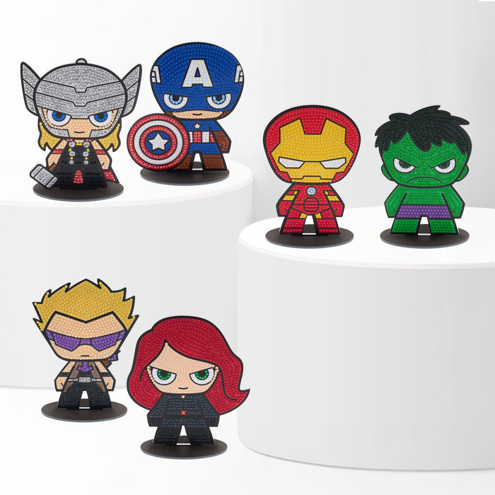 Diamond Painting Sparkle Pals™ - © MARVEL Complete Set