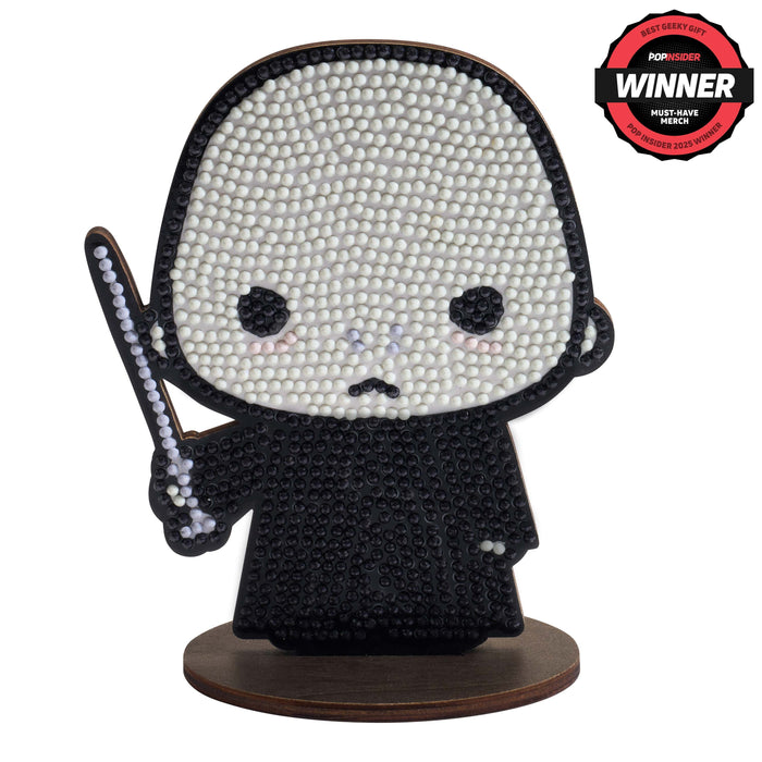 Diamond Painting Sparkle Pals™ - Voldemort 4.5" x 5.7" (11.4cm x 14.6cm) / Round with 4 Colors including 1 Fairy Dust Diamond / 1,130
