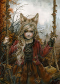 Diamond Painting Spirito Volpe 22" x 31" (55.8cm x 78.7cm) / Square with 48 Colors including 3 Fairy Dust Diamonds / 70,784