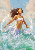 Diamond Painting Splash 27.6" x 39" (69.9cm x 98.8cm) / Square with 55 Colors including 1 AB and 6 Fairy Dust Diamonds / 111,557
