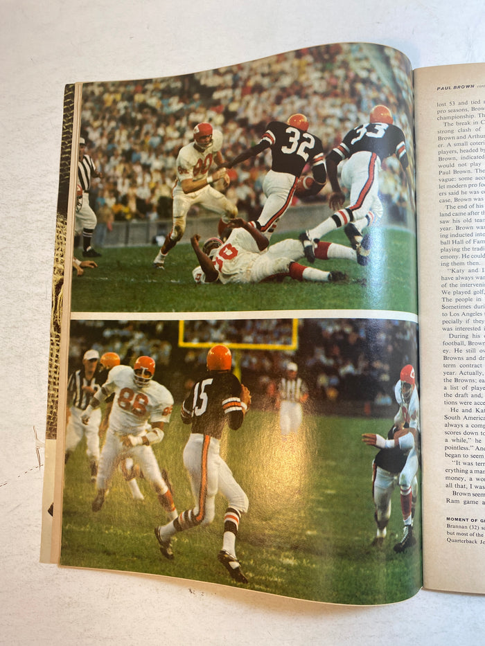 Sports Illustrated August 12 1968 Paul Brown Cincinnati Bengals