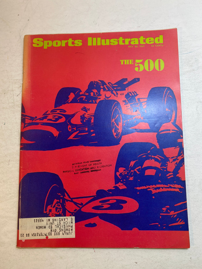 Sports Illustrated May 29. 1967 Indianapolis 500