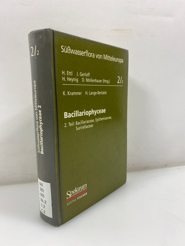 Süßwasserflora von Mitteleuropa Vol. 2 Spektrum Publishing 1999 HC