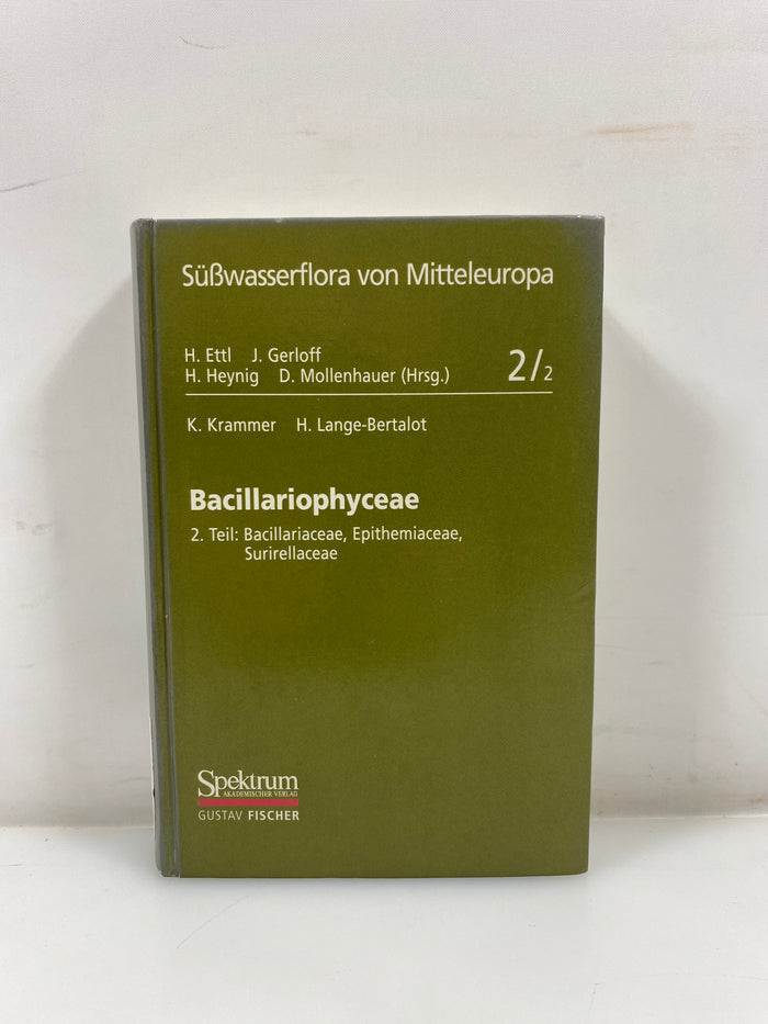 Süßwasserflora von Mitteleuropa Vol. 2 Spektrum Publishing 1999 HC