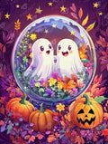 Diamond Painting Sweet Seance 22" x 29" (55.6cm x 73.7cm) / Round with 55 Colors including 4 ABs and 4 Fairy Dust Diamonds / 54,136