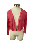 Talbot's Neon Pink Knit Cardigan Women's Size S