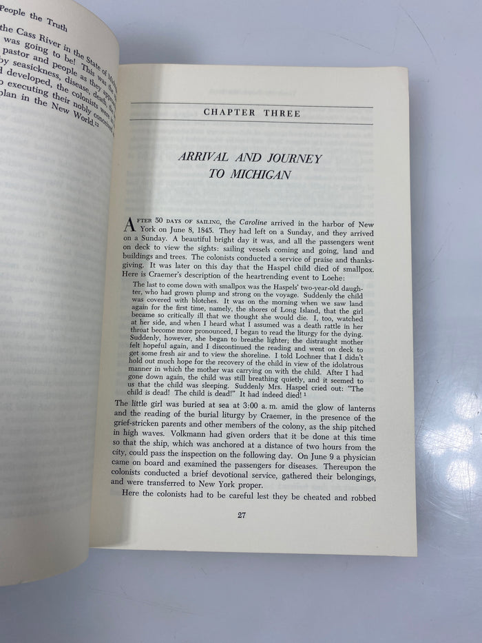 Teach My People the Truth Story of Frankenmuth by Zehnder 1970 SC