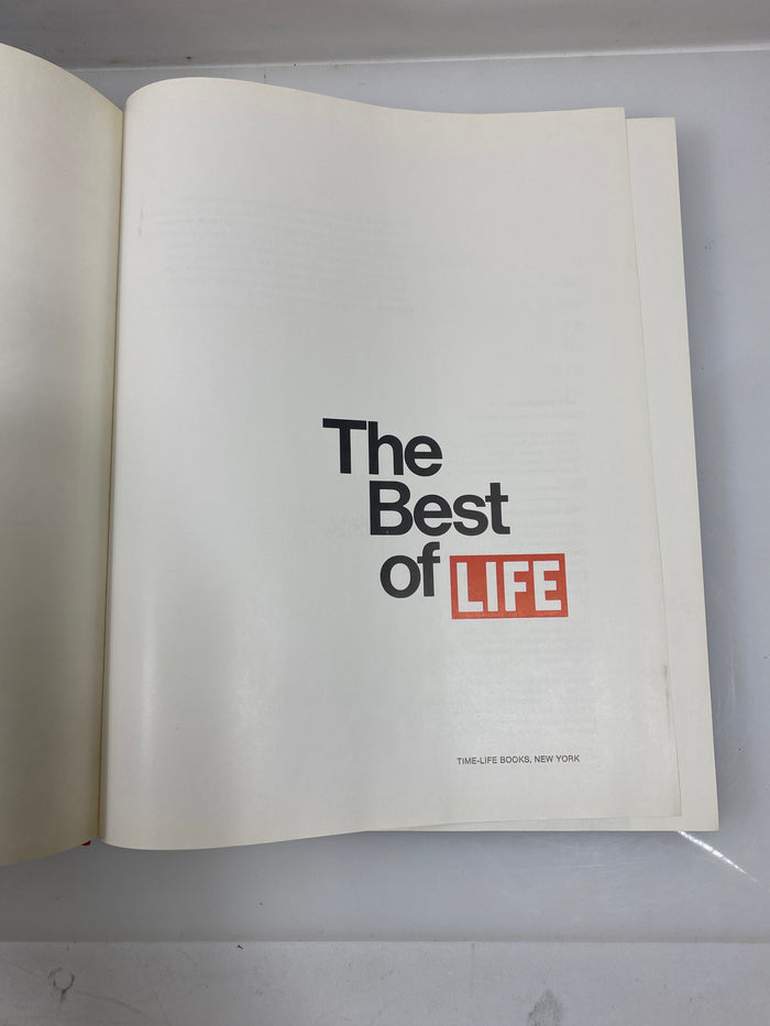 The Best of Life Time-Life Books  1973 HCDJ