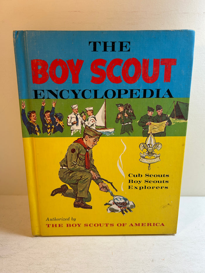 The Boy Scout Encyclopedia Bruce Grant Rand McNally 6th Print 1965 HC