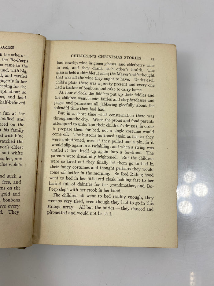 The Children's Book of Christmas Stories by Dickinson/Skinner 1921 HC