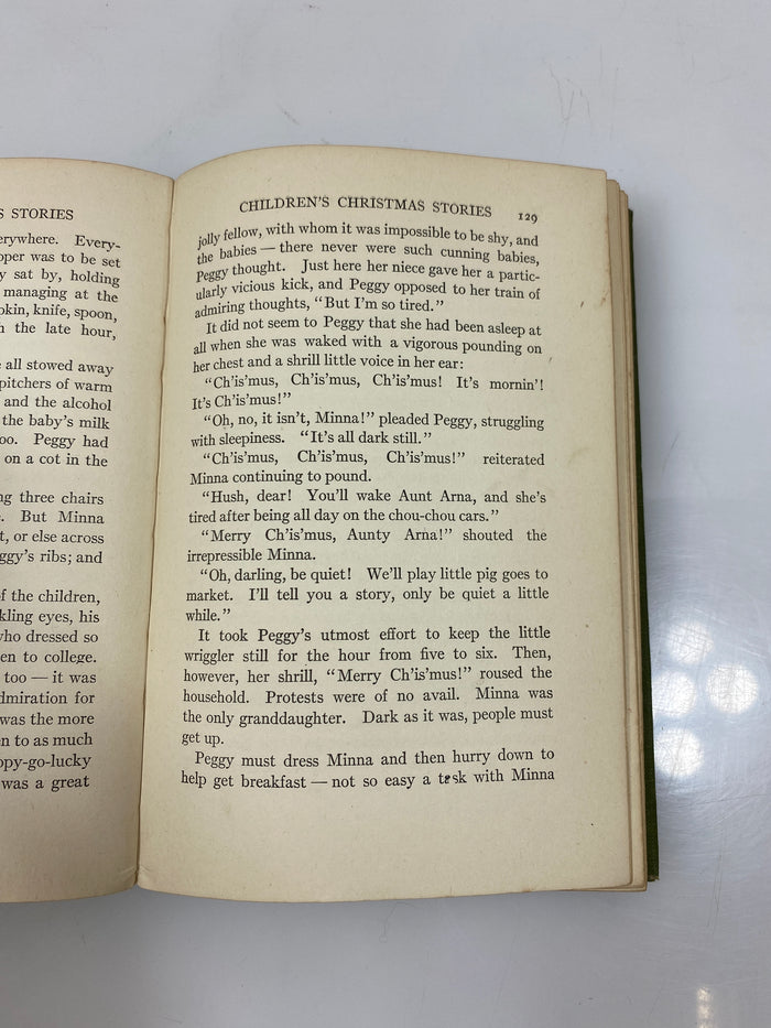 The Children's Book of Christmas Stories by Dickinson/Skinner 1921 HC