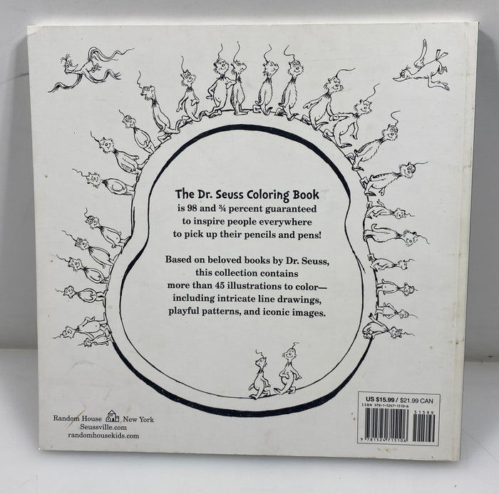 The Dr. Seuss Coloring Book