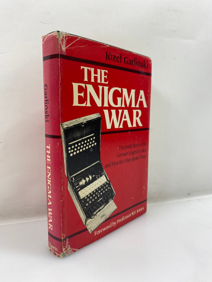 The Enigma War by Jozef Garlinski 1st U.S. Edition 1980 HCDJ