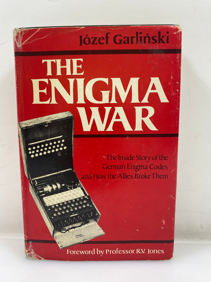 The Enigma War by Jozef Garlinski 1st U.S. Edition 1980 HCDJ