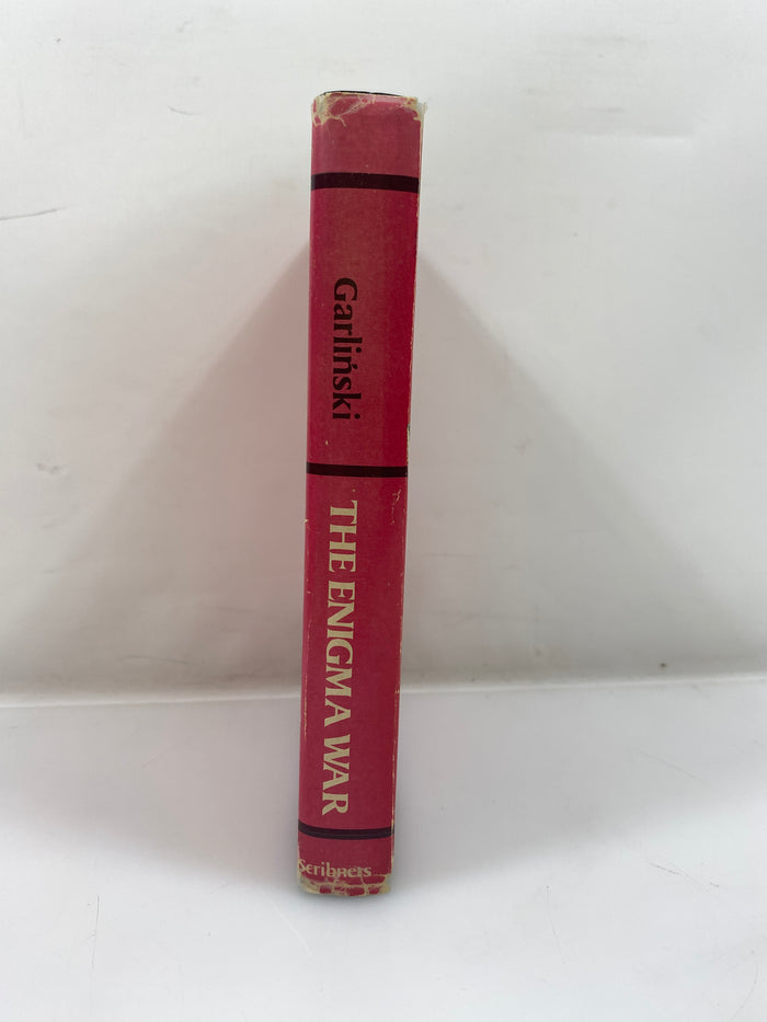 The Enigma War by Jozef Garlinski 1st U.S. Edition 1980 HCDJ