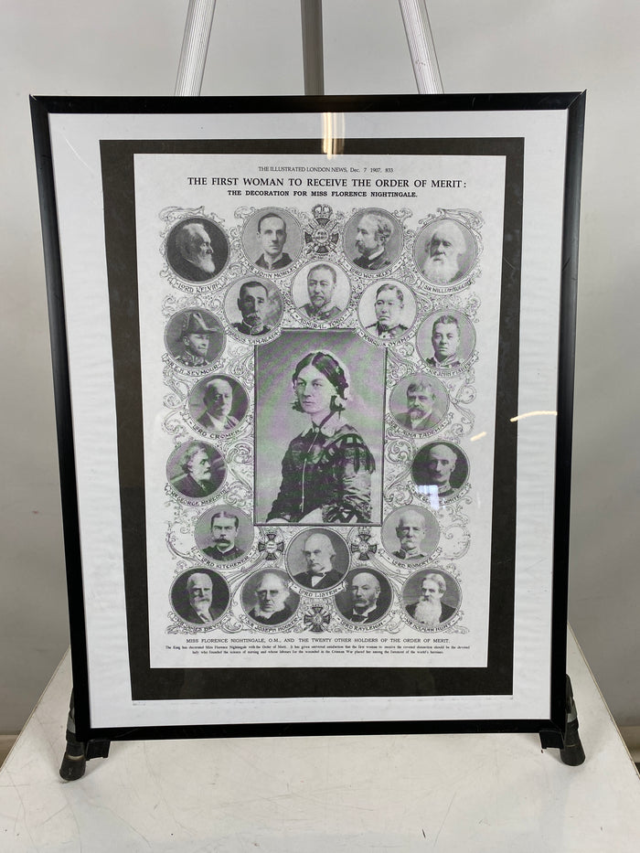 'The First Woman to Receive The Order Of Merit' Excerpt Out of The Illustrated London News
