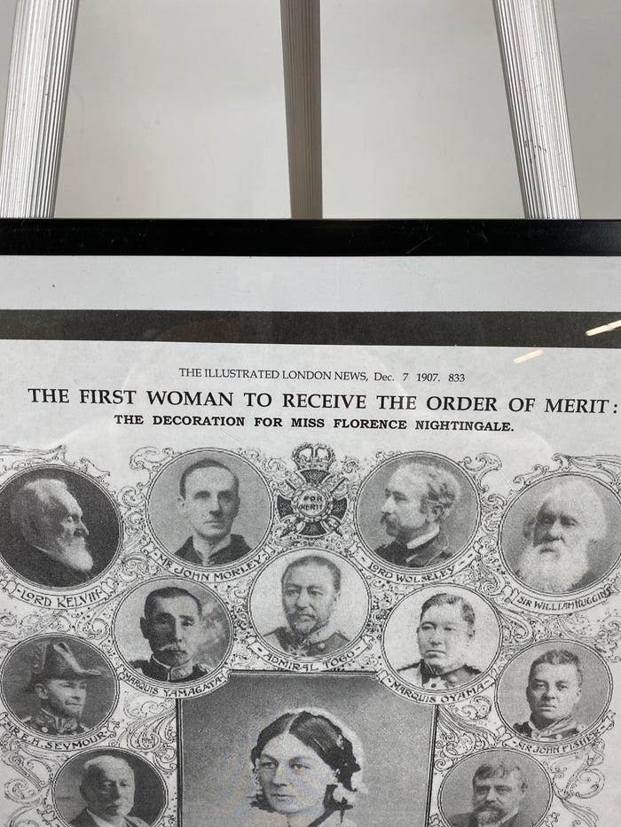 'The First Woman to Receive The Order Of Merit' Excerpt Out of The Illustrated London News