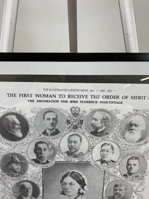 'The First Woman to Receive The Order Of Merit' Excerpt Out of The Illustrated London News