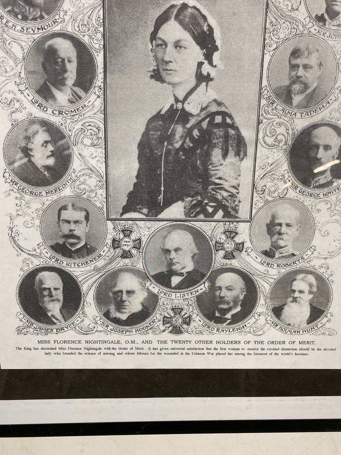 'The First Woman to Receive The Order Of Merit' Excerpt Out of The Illustrated London News