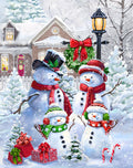 Diamond Painting The Frost Family 23.6" x 30" (60cm x 76cm) / Square with 58 Colors including 2 ABs and 5 Fairy Dust Diamonds / 73,505