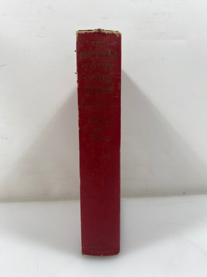 The Frozen Food Cook Book 1948 2nd Print HC