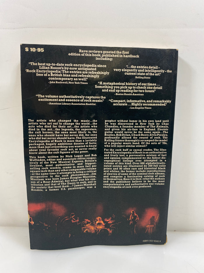 The Illustrated Encyclopedia of Rock Harmony Books 1976 SC