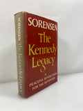 The Kennedy Legacy by Theodore C. Sorensen 1969 1st Print HCDJ