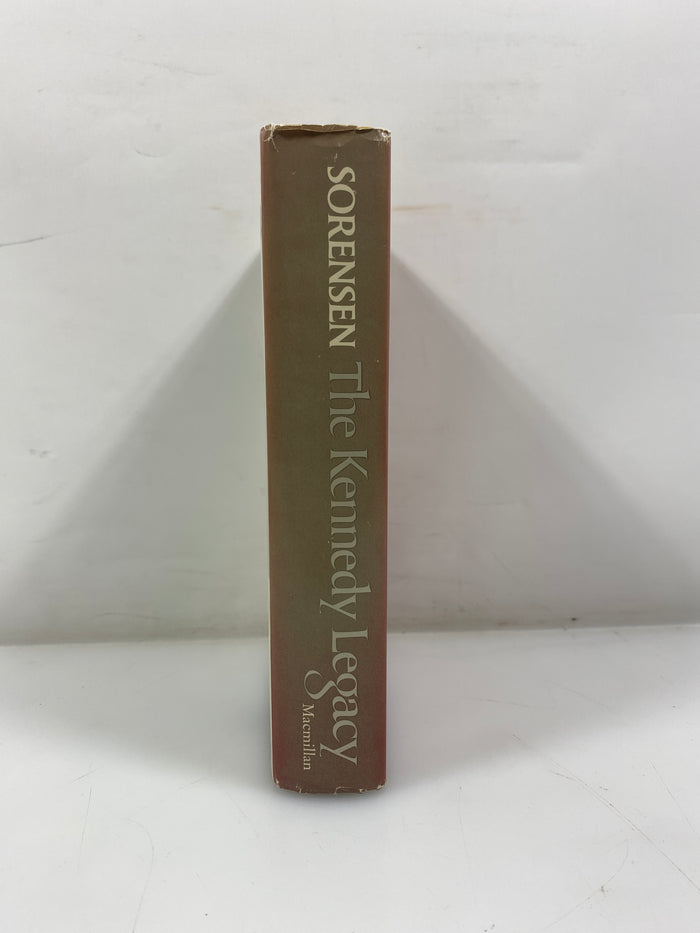 The Kennedy Legacy by Theodore C. Sorensen 1969 1st Print HCDJ