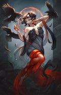 Diamond Painting The Morrigan 25.6" x 39.8" (65cm x 100.8cm) / Square with 60 Colors including 1 AB and 1 Iridescent Diamond and 4 Fairy Dust Diamond / 105,705